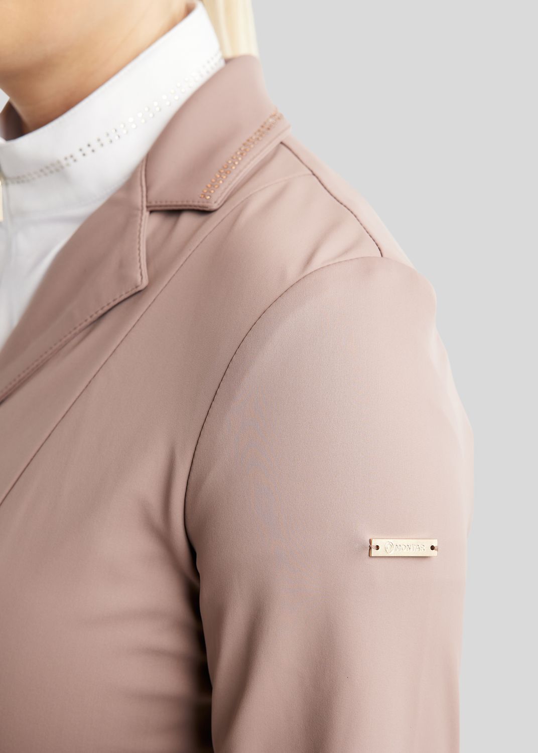 MoEverlisa Competition Jacket w. Champagne Crystals - Blush 