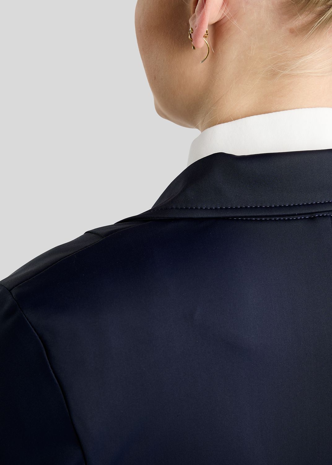 MoKira Softshell Competition Jacket w. Gun Metal Crystals - Navy 