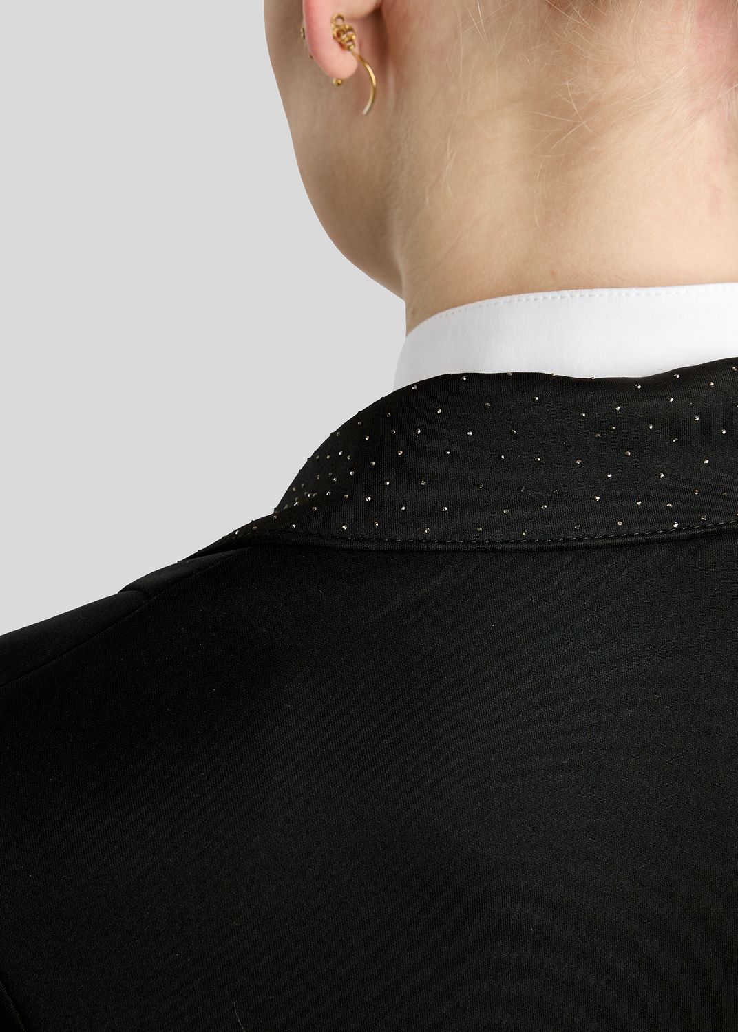 MoFair Competition Jacket w. Gun Metal Details - Black 