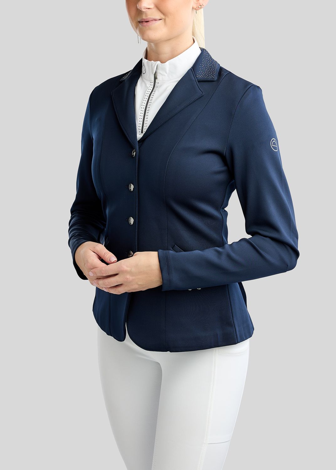 MoFair Competition Jacket w. Gun Metal Details - Navy 