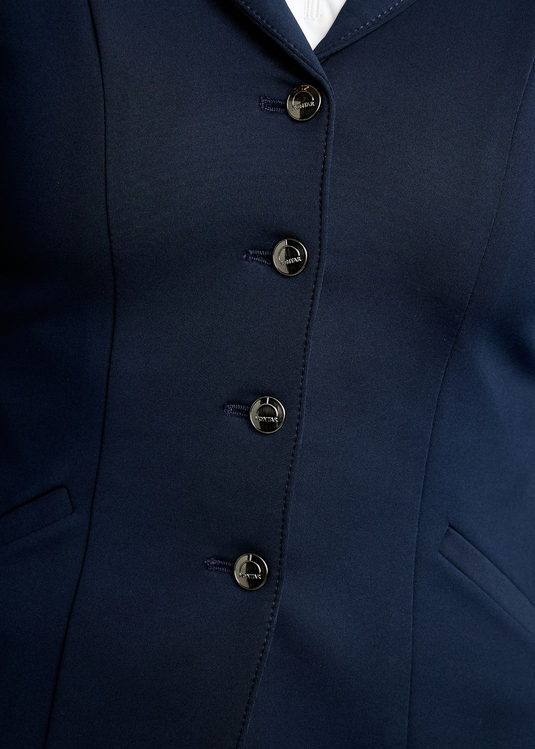 MoFair Competition Jacket w. Gun Metal Details - Navy 