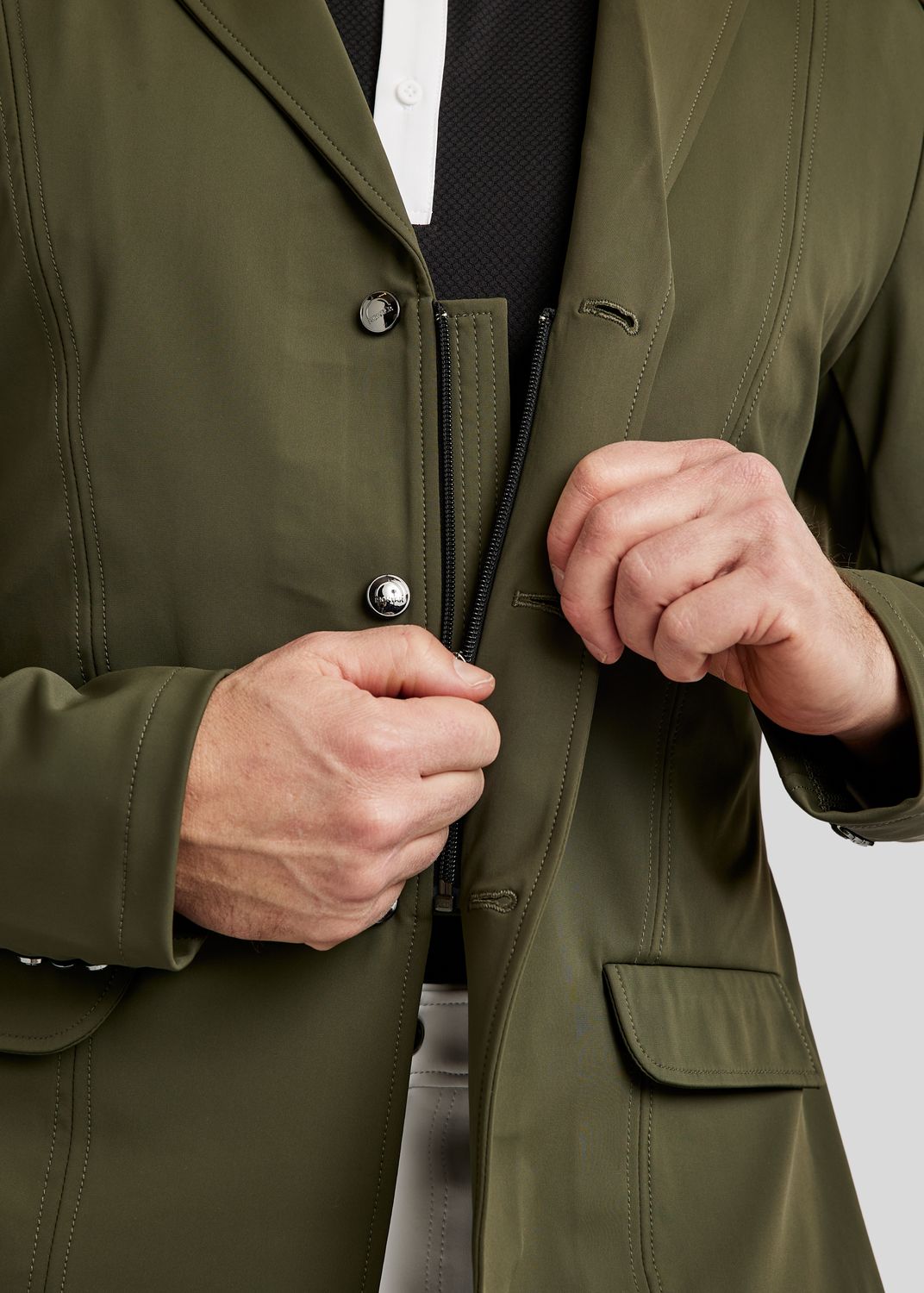 MoJoe Herre Stævnejakke m. Gun Metal Detaljer - Olvie 