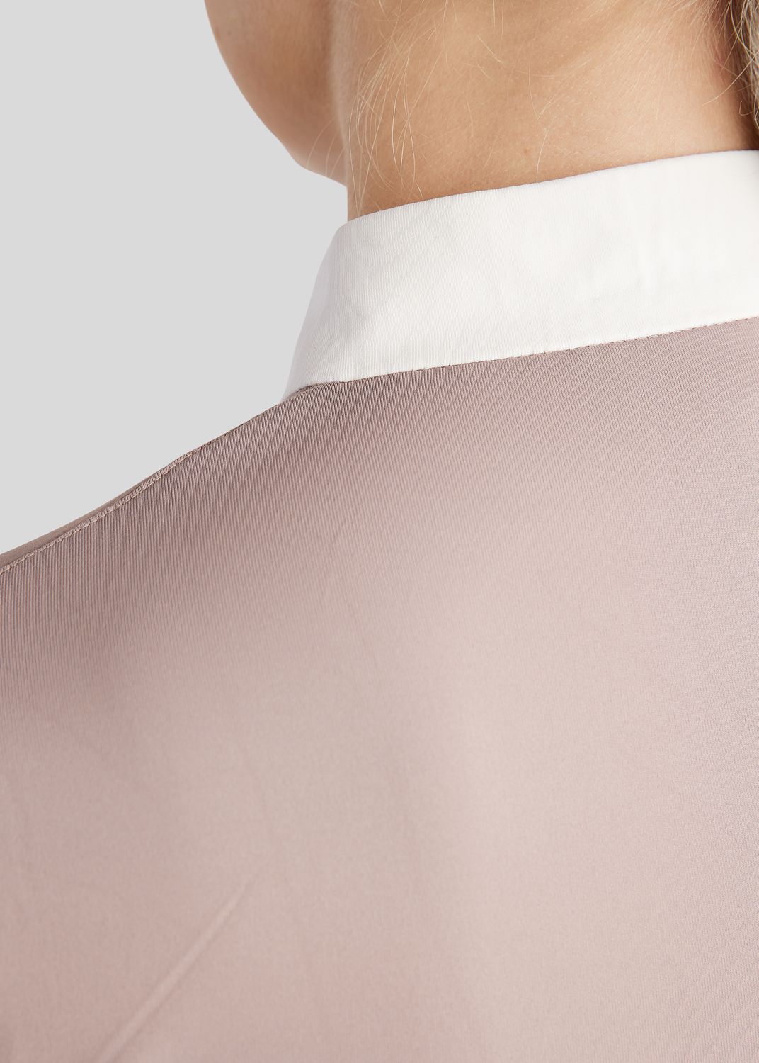 MoVioletta Competition Shirt w. Champagne Crystals - Blush 