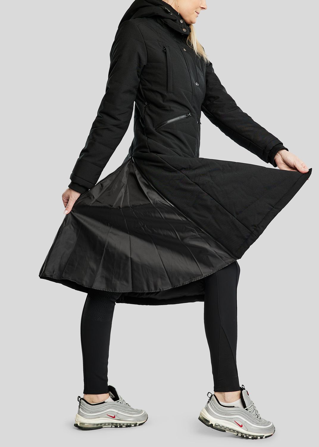 Dicte Extralong Jacket - Black