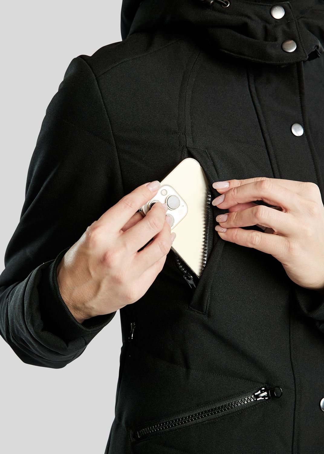 Dicte Extralong Jacket - Black