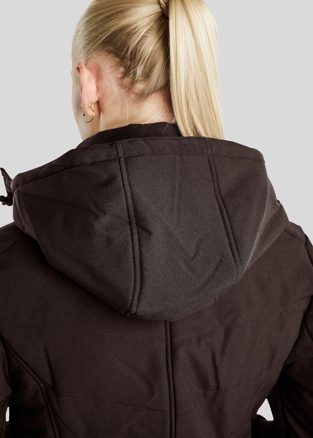 Dicte Extralong Jacket - Brown