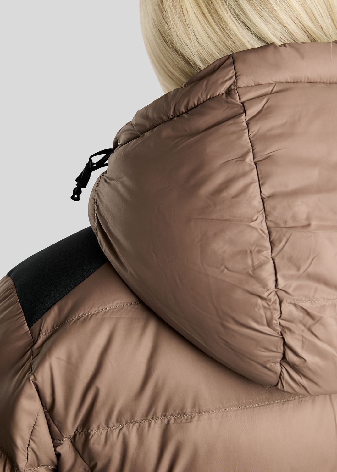 MoAthena REFINED short jacket Nougat Brown