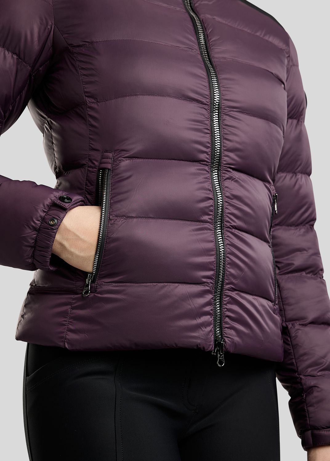 MoAthena REFINED Short Jacket - Fig