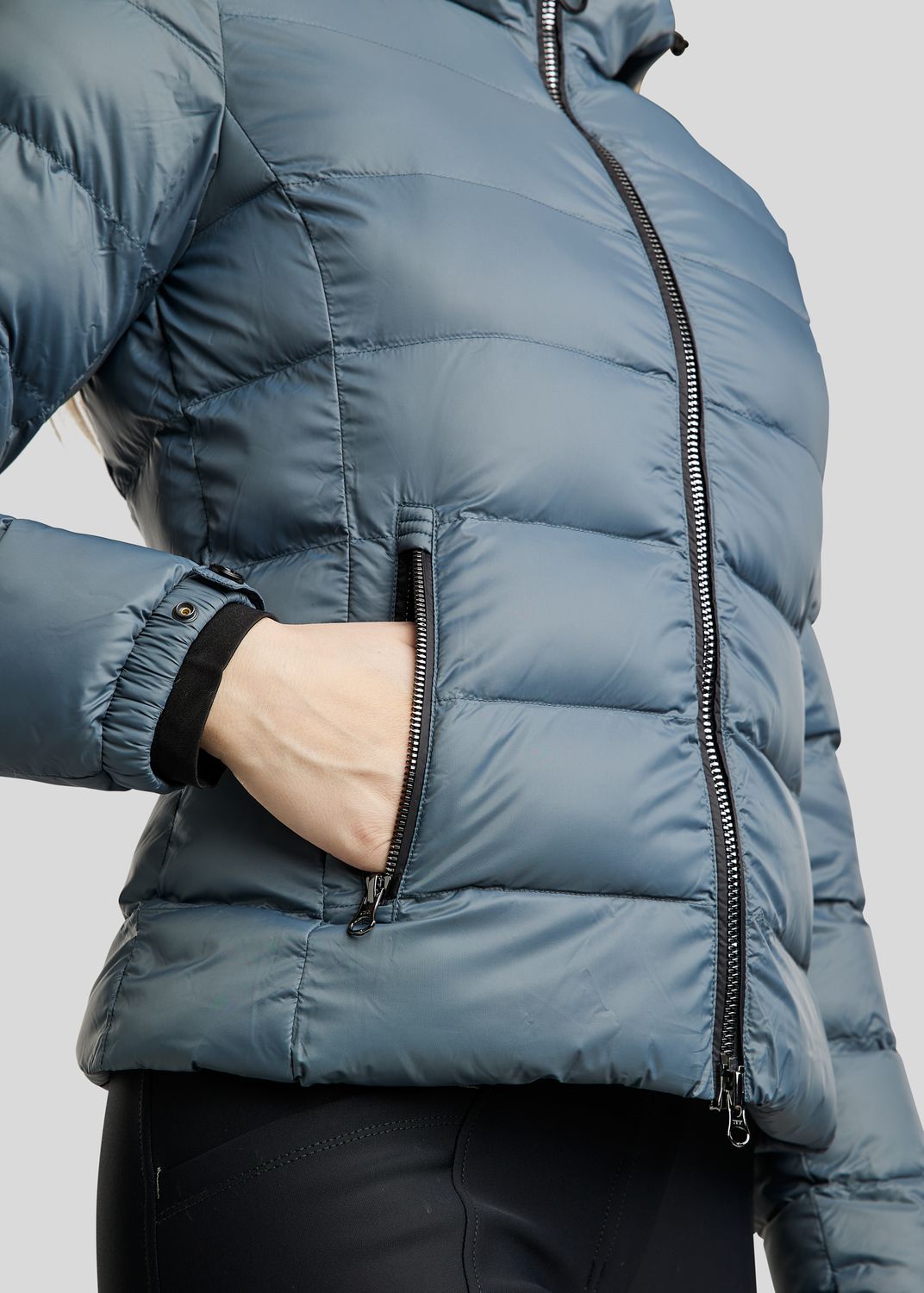 MoAthena REFINED Short Jacket - Dark Slate 