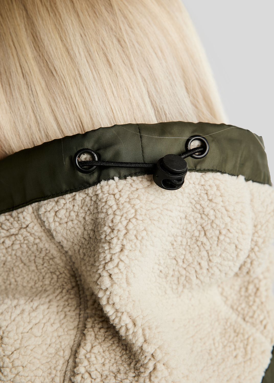 MoEbba Teddy Collar - New Olive 