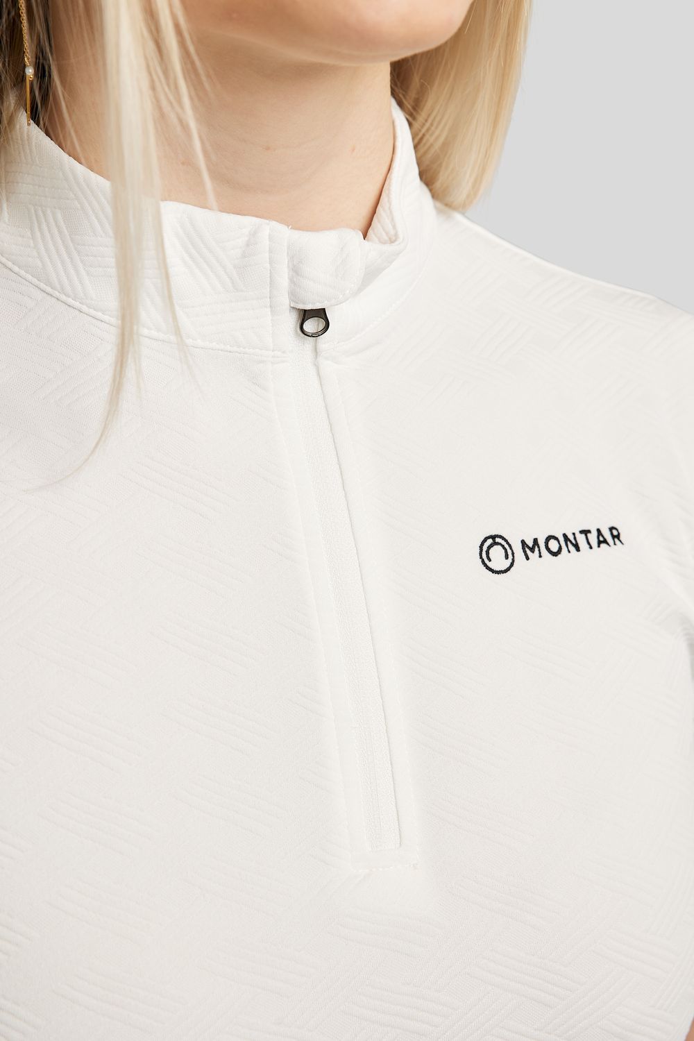 MoCilia REFINED Jacquard Shirt - White