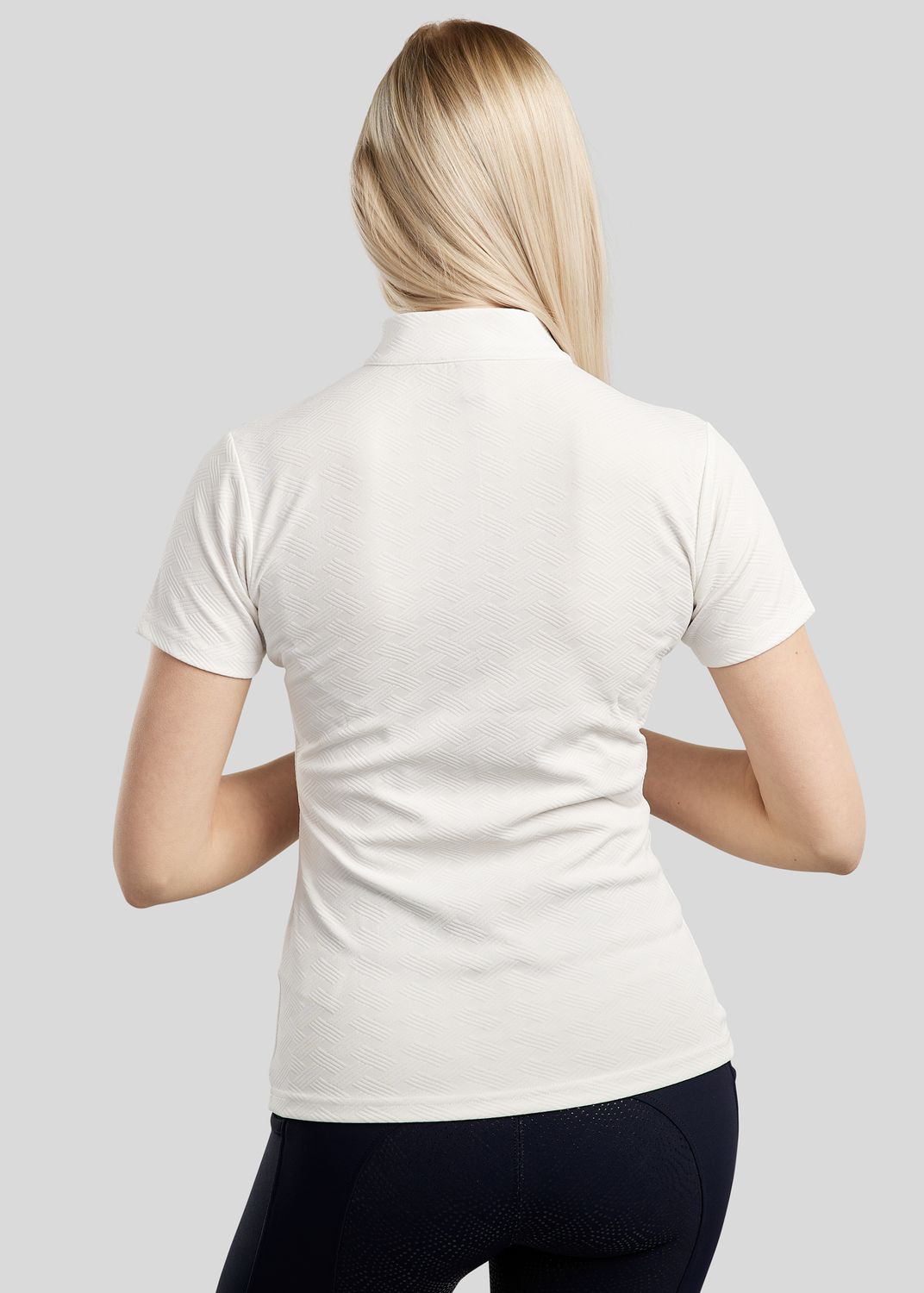 MoCilia REFINED Jacquard Shirt - White