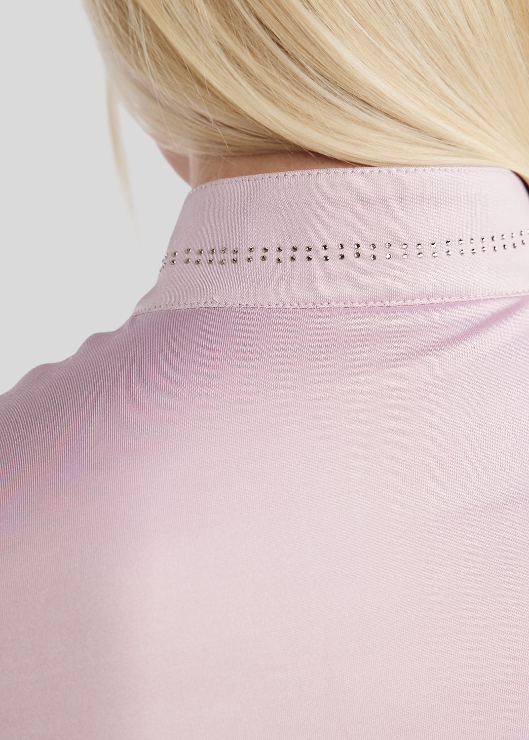 MoBlair Polo w. Champagne Crystals - Cheeky Pink 