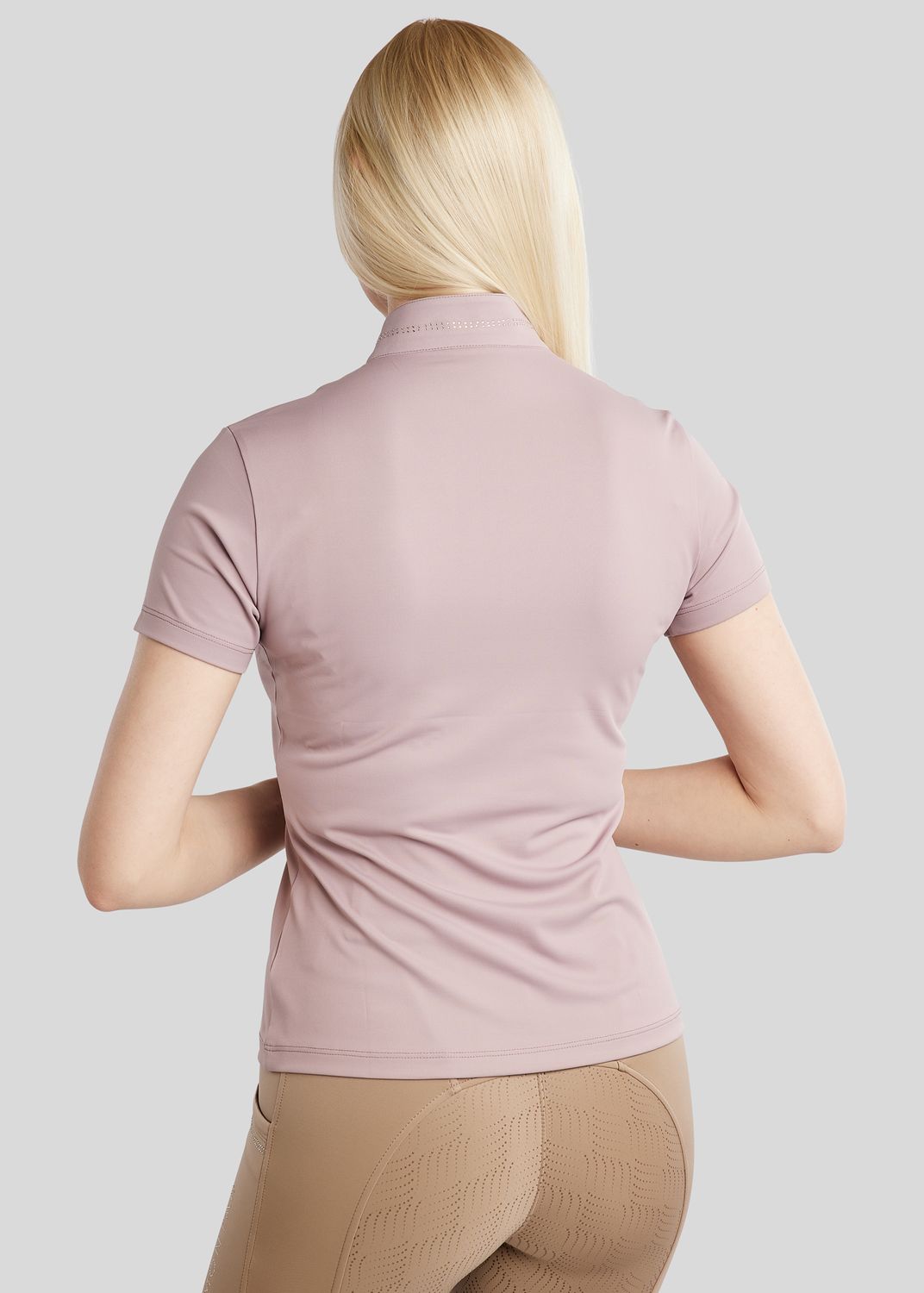 MoBlair Polo w. Champagne Crystals - Blush 