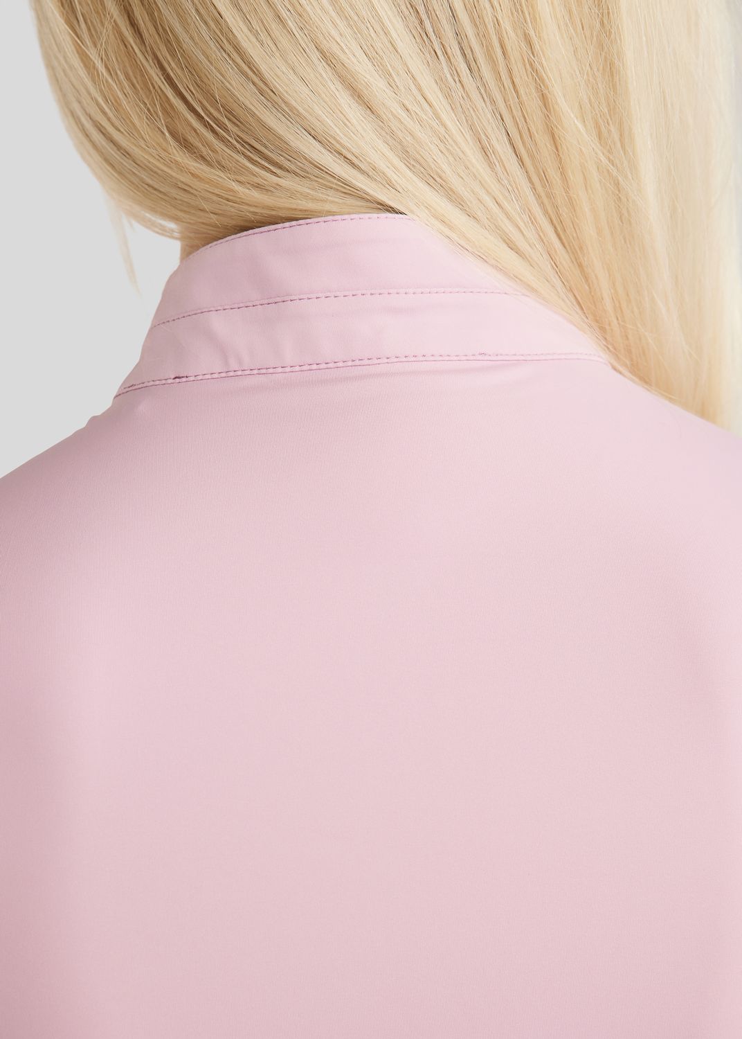 MoPearl Sleeveless Polo w. Pintucks - Candy Pink