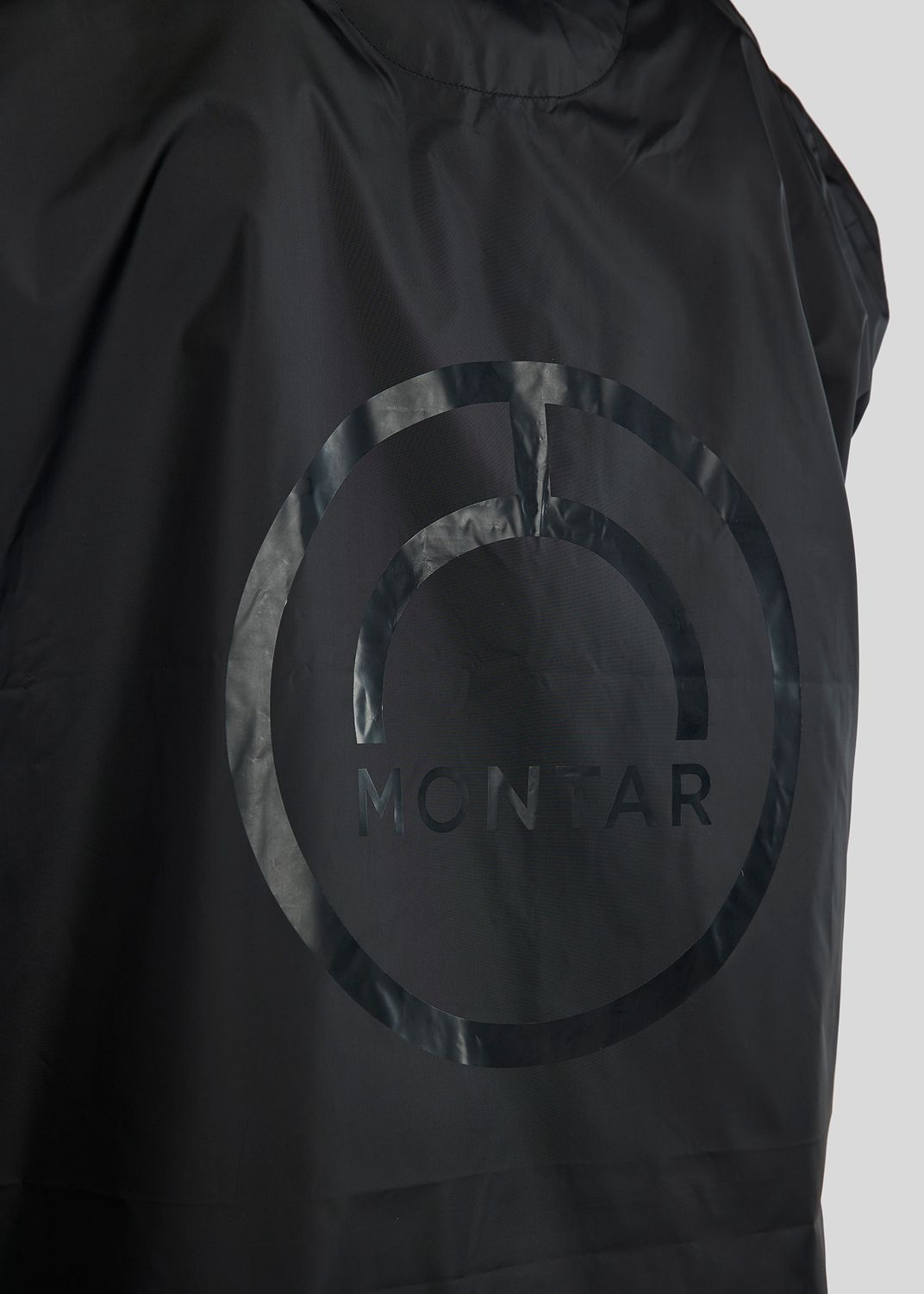 MoRianne Rain Jacket w. Black Logo - Black