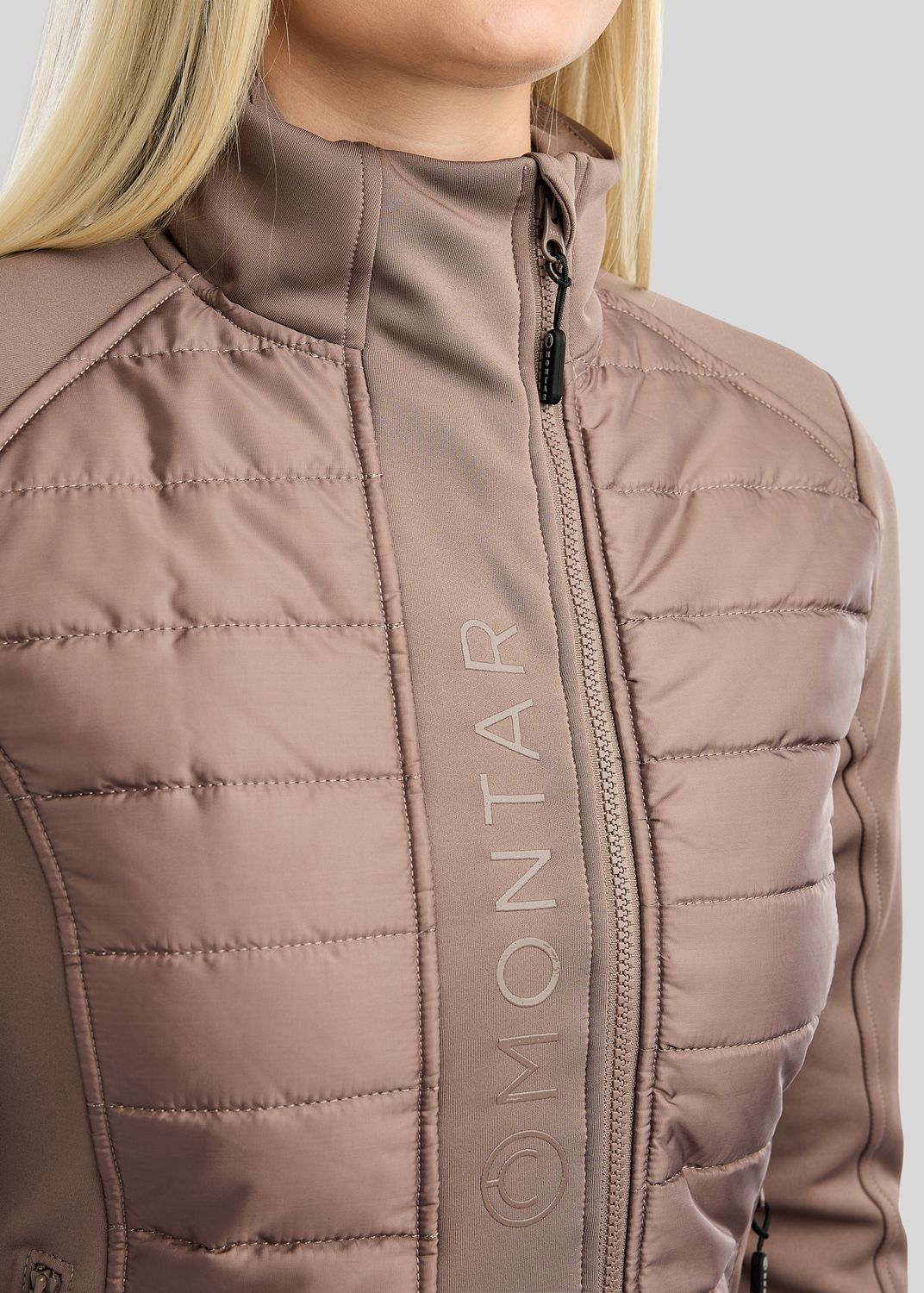 Emma quilt body jacket Nougat Brown