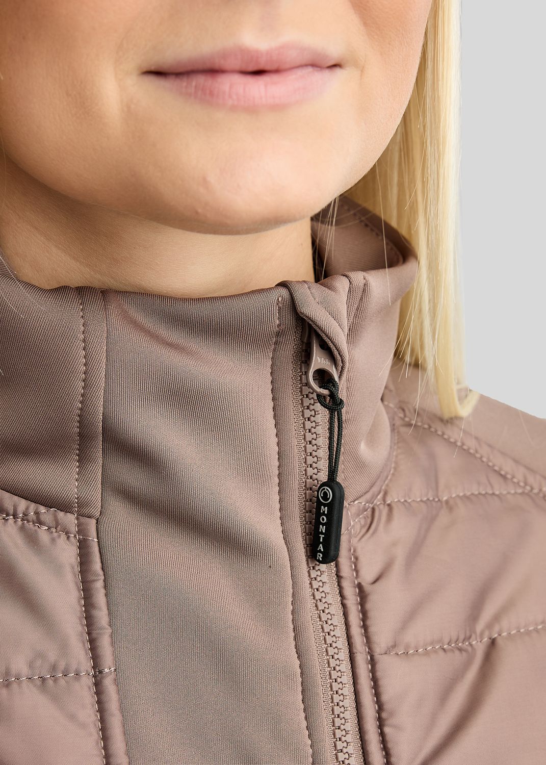 Emma quilt body jacket Nougat Brown