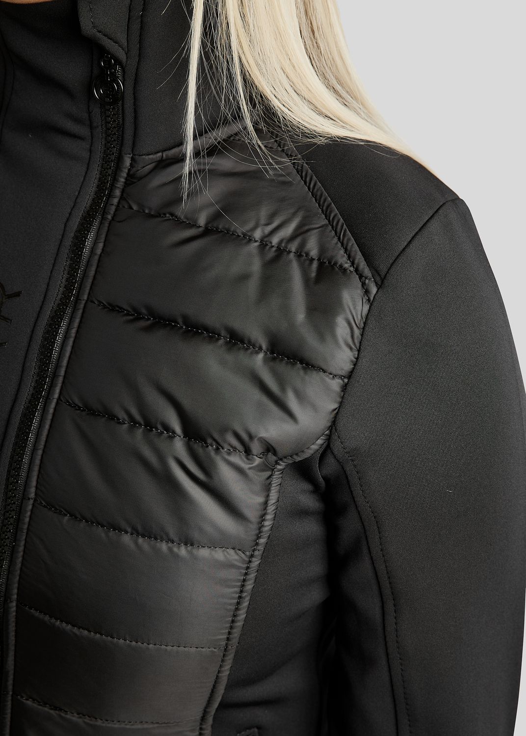 Emma Hybrid Jacket - Black