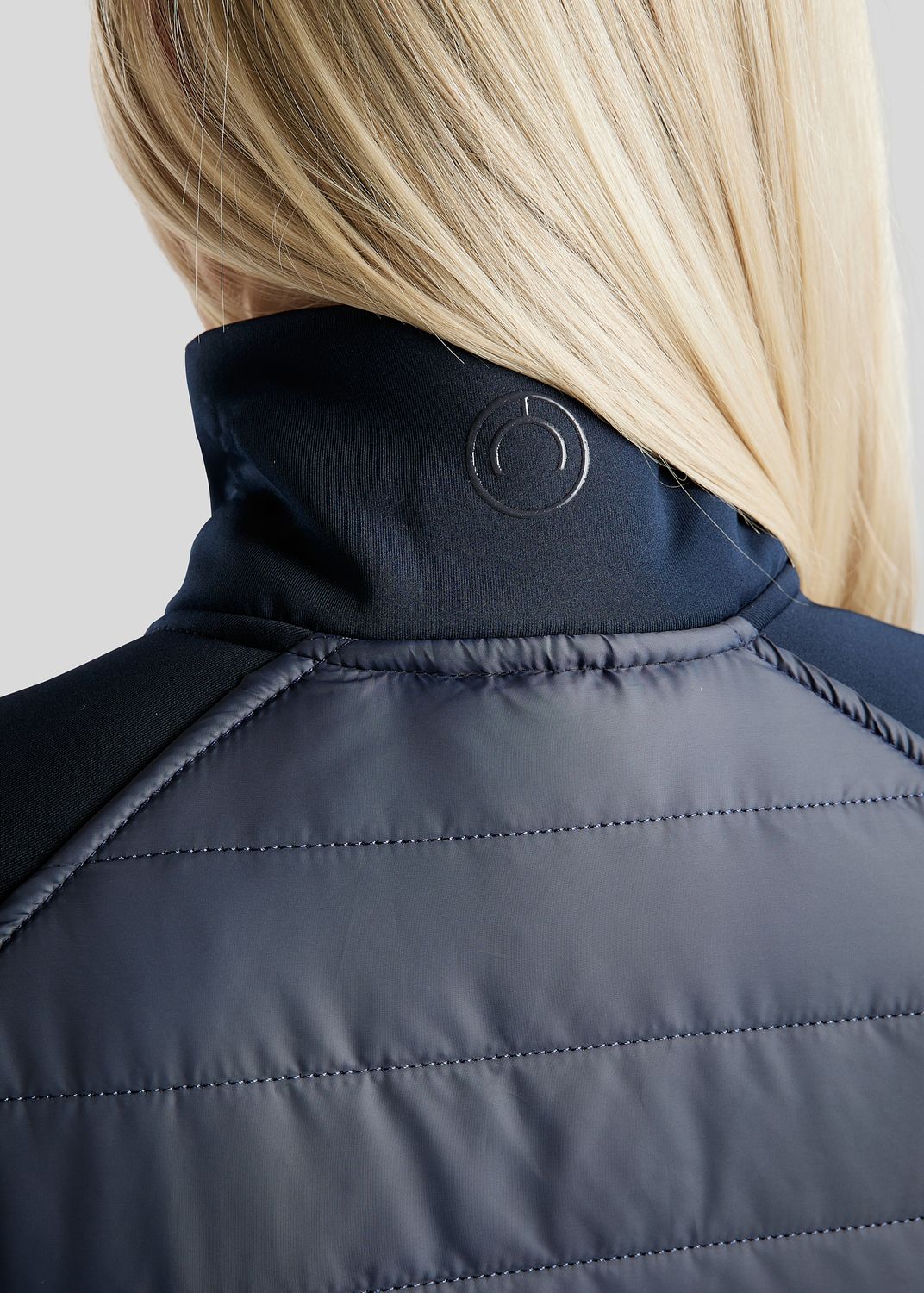 Emma Hybrid Jacket - Navy 