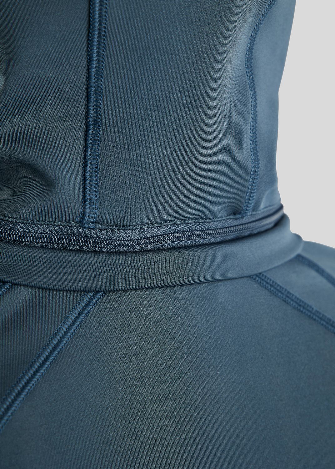 MoBlair Full Zip Softshell Gun Metal Crystal Logo Detachable Hood