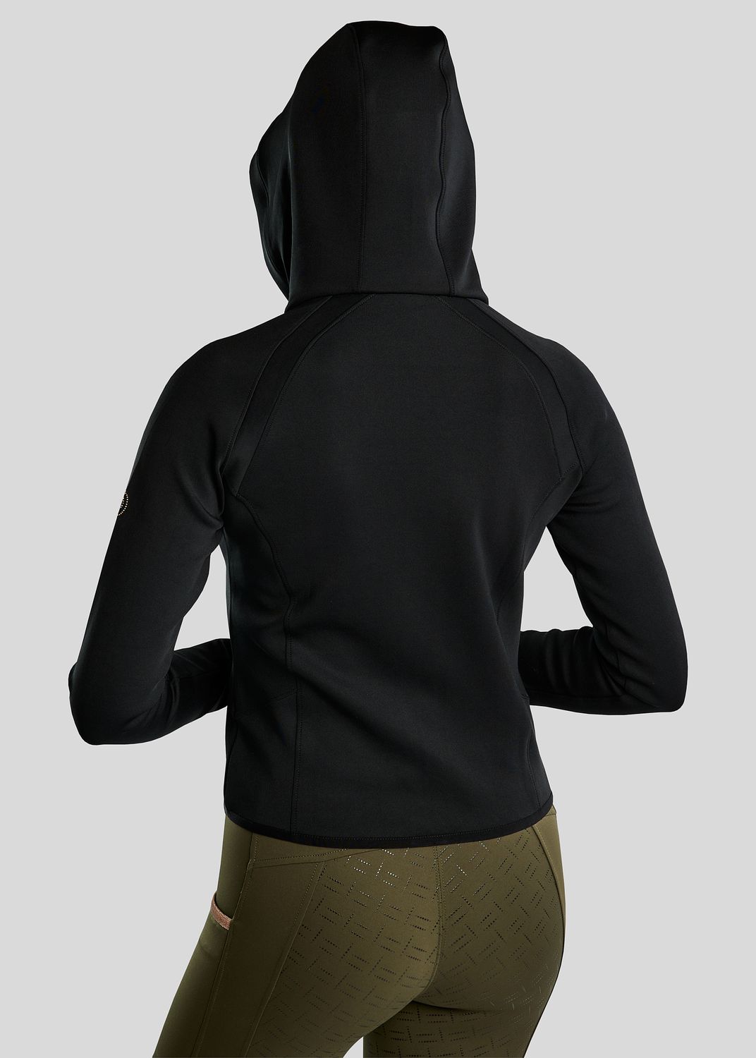 MoGlenda Jacket w. Rosegold Caviar Tape - Black 