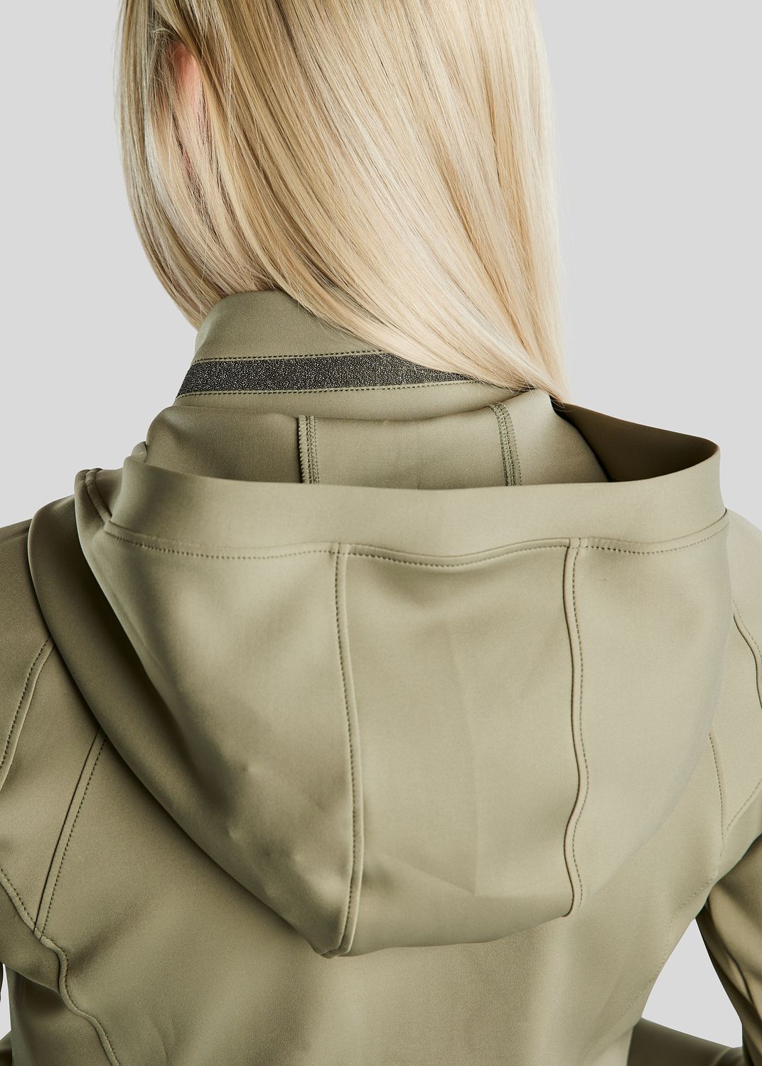 MoGaia Jacket w. Gun Metal Caviar Tape - Dusty Green 