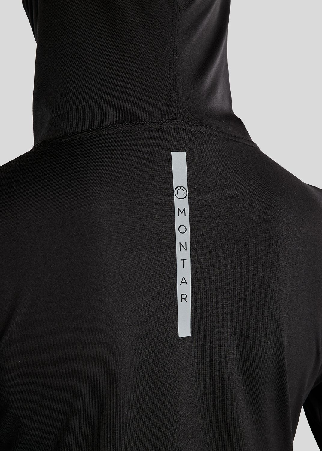 MoEsta Thermo Hoodie w. Reflective Print - Black 