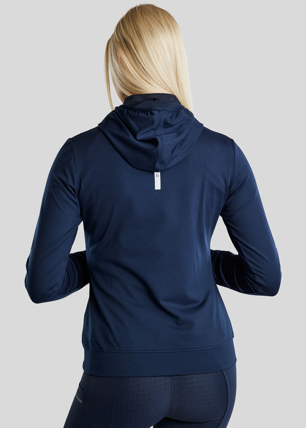 MoEsta Thermo Hoodie w. Reflective Print - Navy 