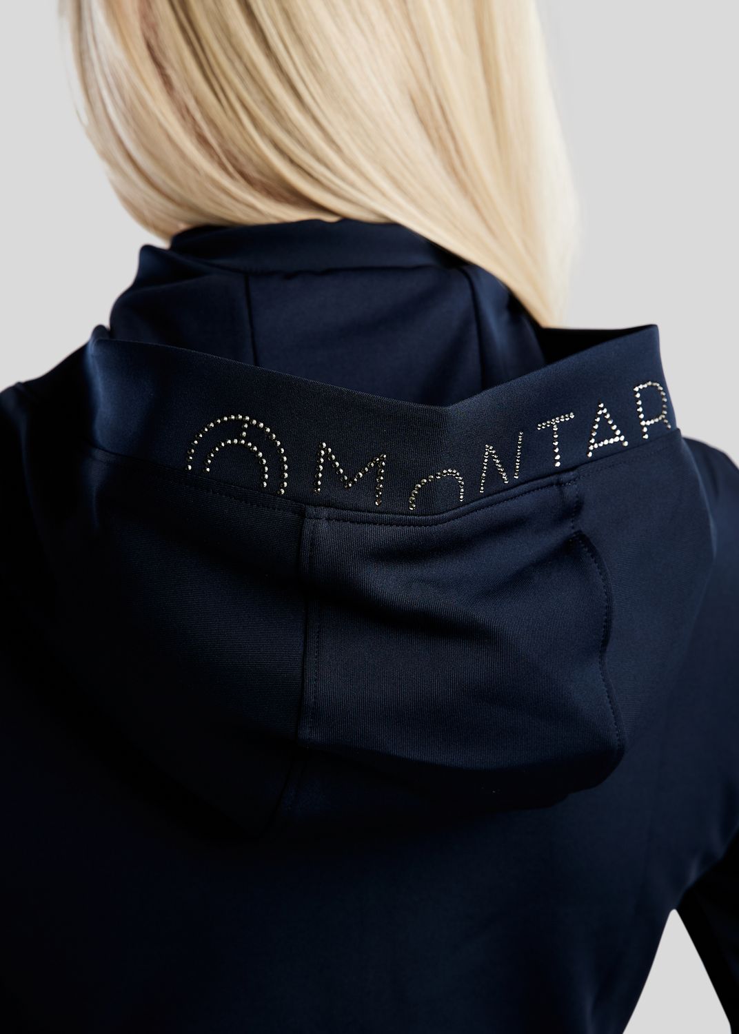 MoAddie Softshell Jacket w. Rosegold Logo - Navy 