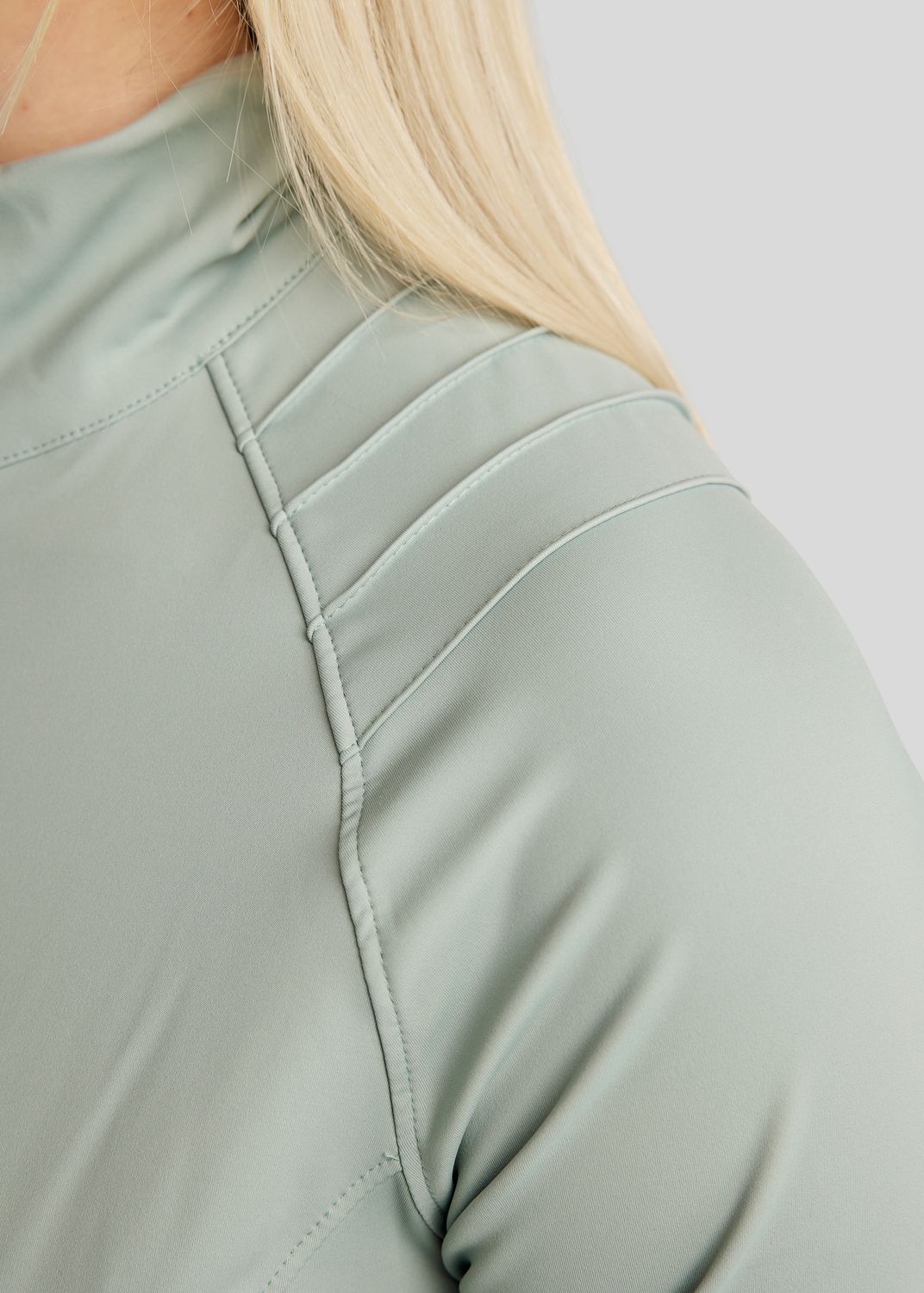 MoPearl Jacket w. Pintucks and Gun Metal Crystals - Turin