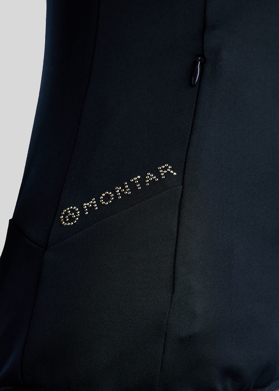 MoEverline Full Zip Jacket w. Golden Quartz Crystals - Navy 