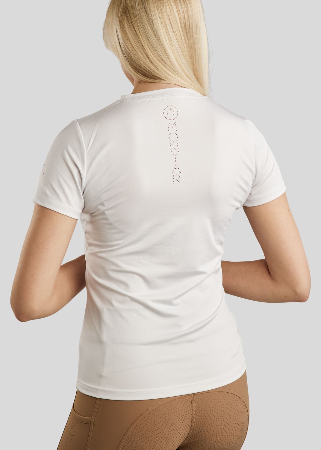 MoWendy Tee w. Lasercut Logo - White 