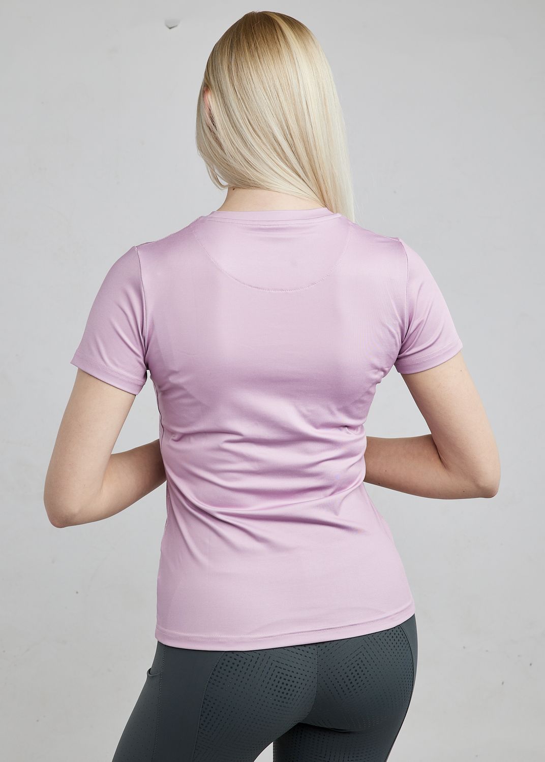 MoCille Tee w. Champagne Print - Candy Pink