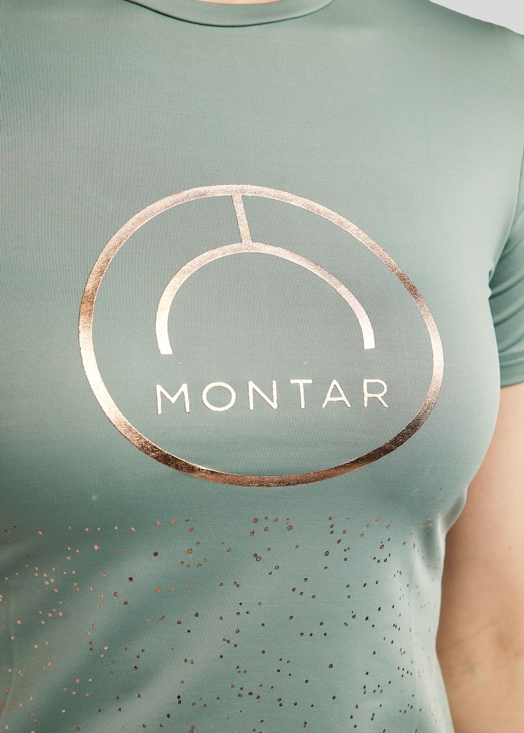 MoCille Tee w. Champagne Print - Turin