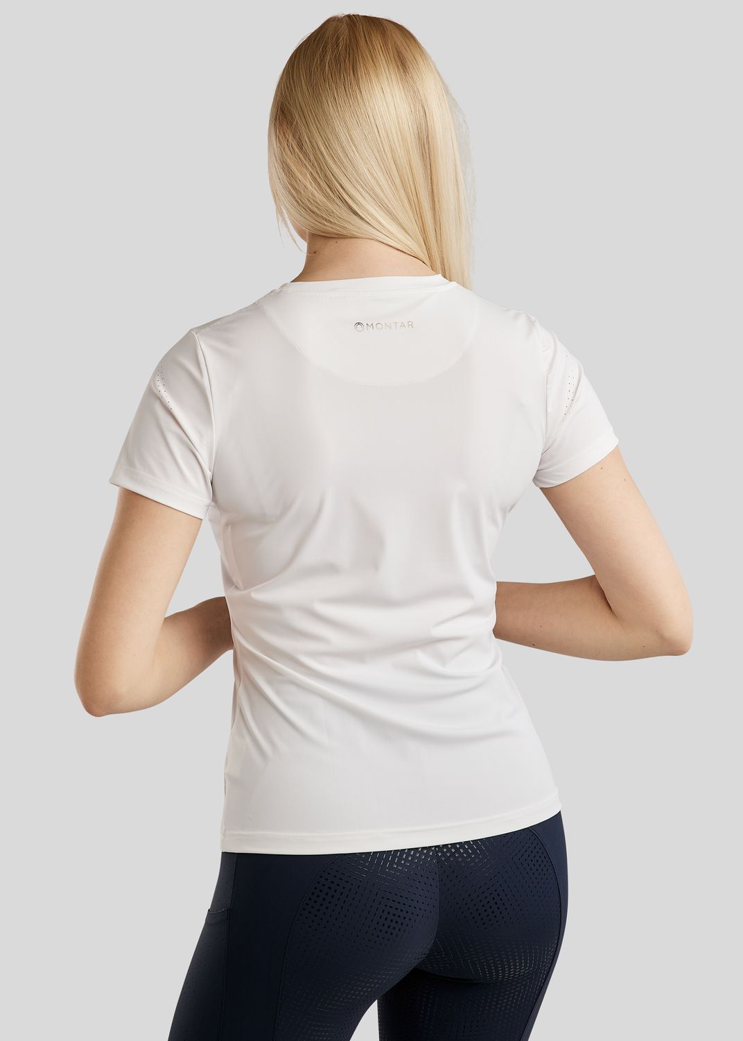 MoZike REFINED Tee w. Lasercut - White