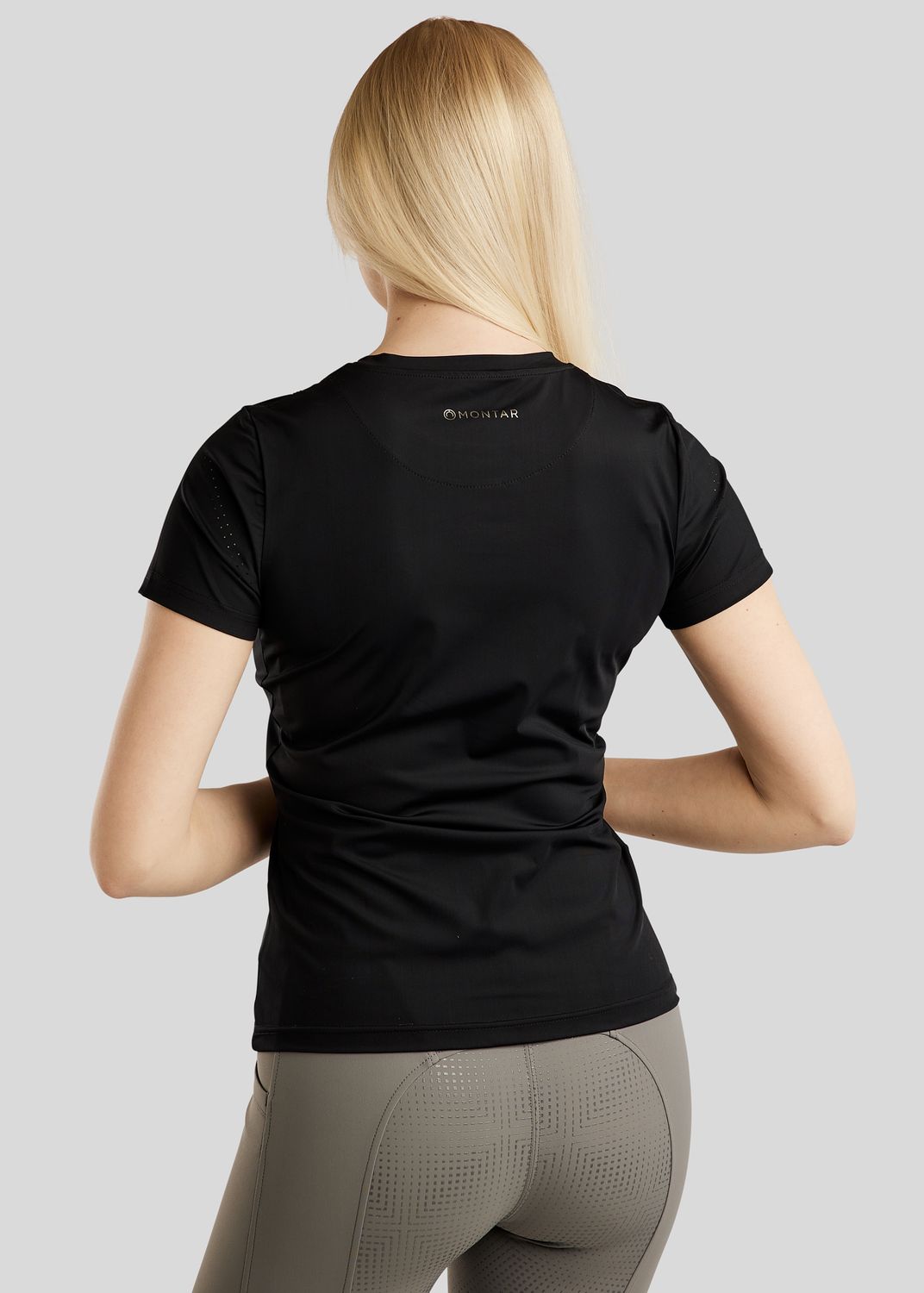 MoZike REFINED Tee w. Lasercut - Black