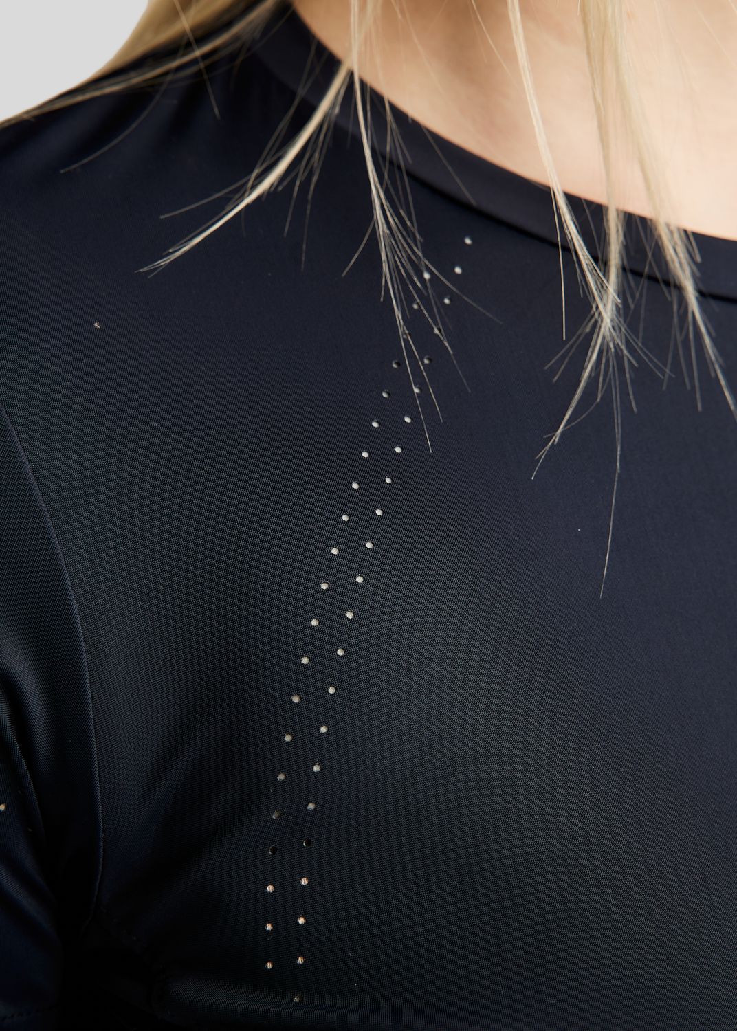 MoZike REFINED Tee w. Lasercut - Navy