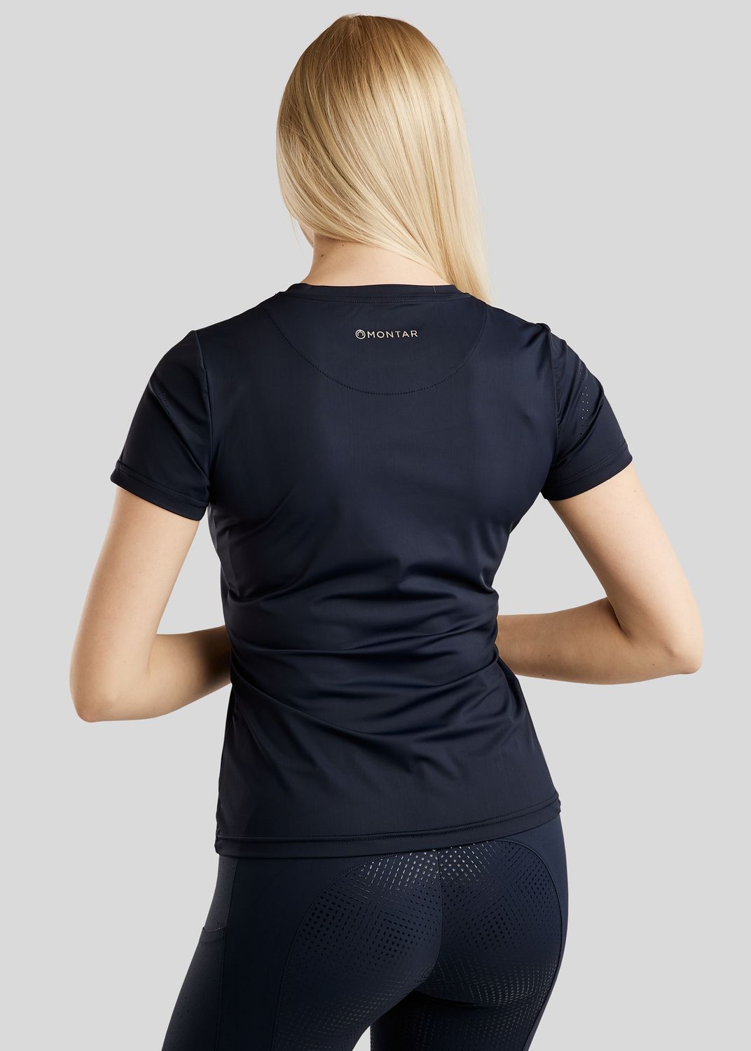 MoZike REFINED Tee w. Lasercut - Navy