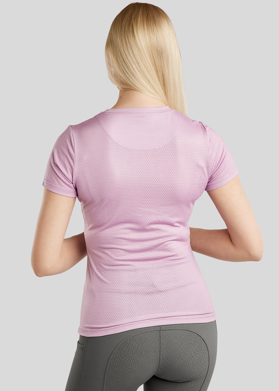 MoGrase SS Mesh Tee - Candy Pink