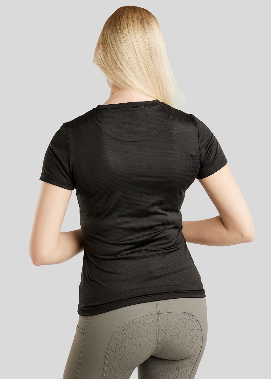 MoGrase SS Mesh Tee - Black