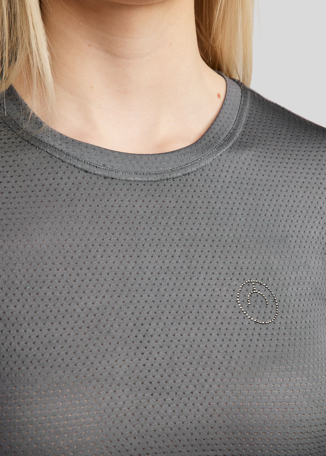 MoGrase SS Mesh Tee - Grey