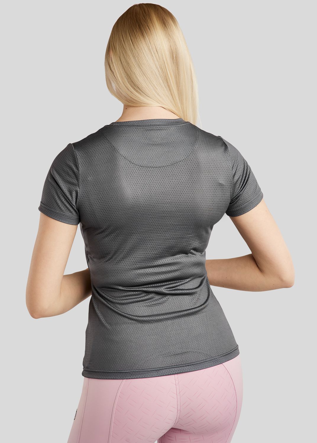 MoGrase SS Mesh Tee - Grey