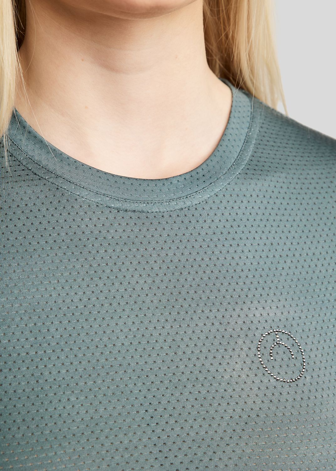 MoGrase SS Mesh Tee - Jade
