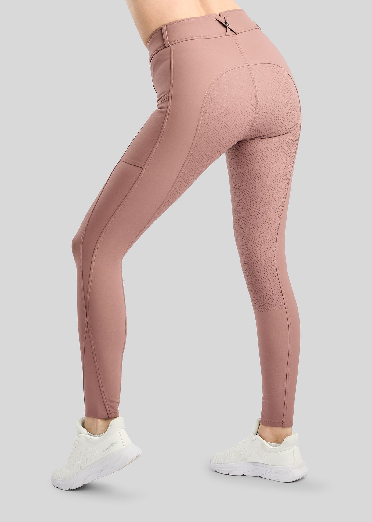 Megan Breeches w. Phone Pockets - Fullgrip, Dusty Rose 