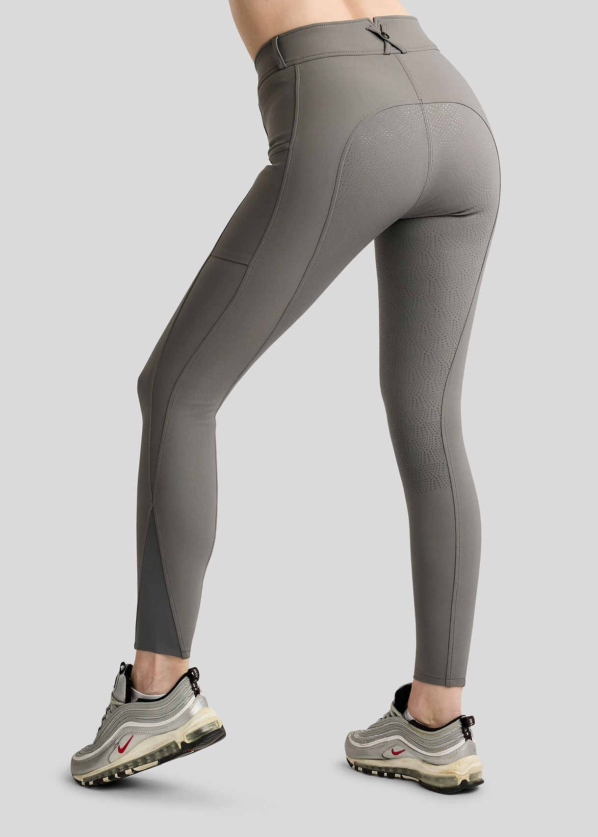 Megan Breeches w. Phone Pockets - Fullgrip, Grey