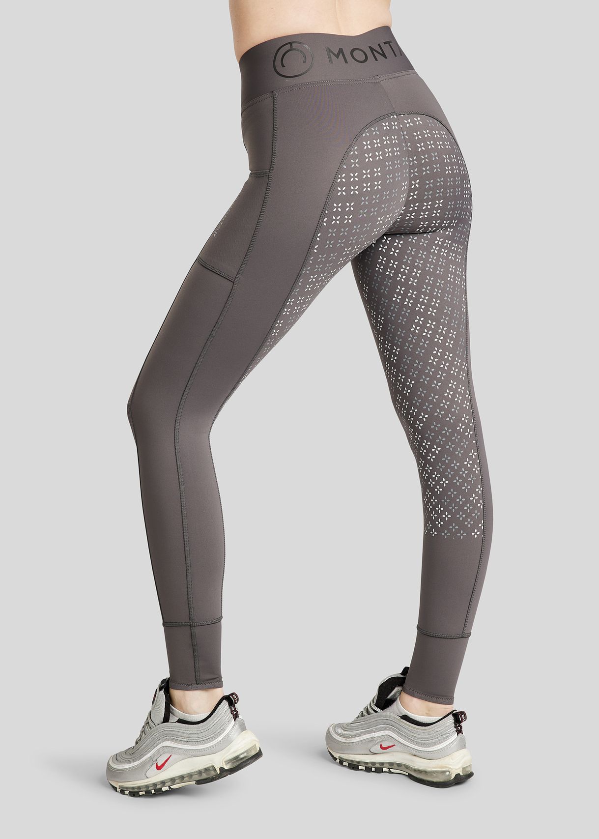 Selena Tights - Fullgrip, Grey 