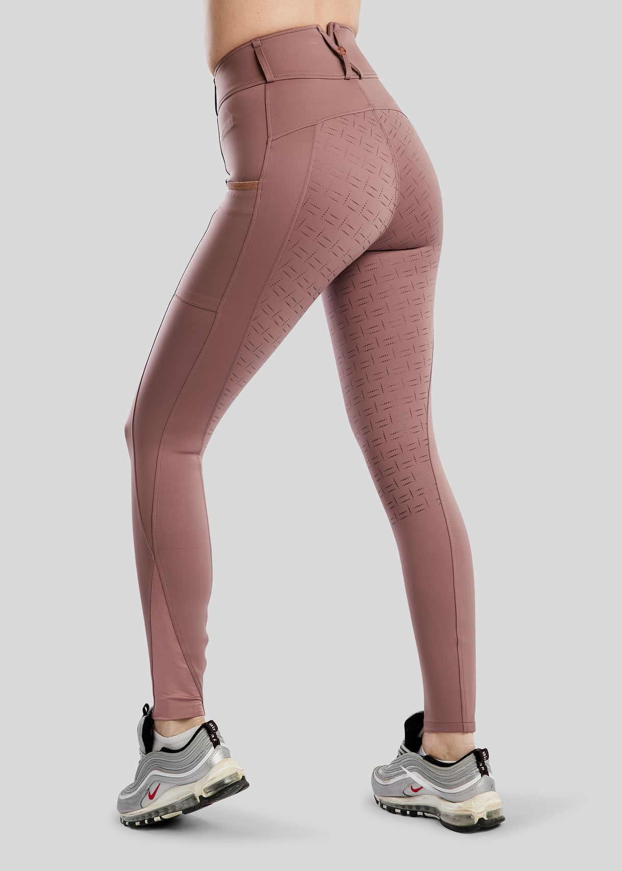 MoGlenda Hybrid Pull On w. Rosegold Caviar Tape - Fullgrip, Dusty Rose 