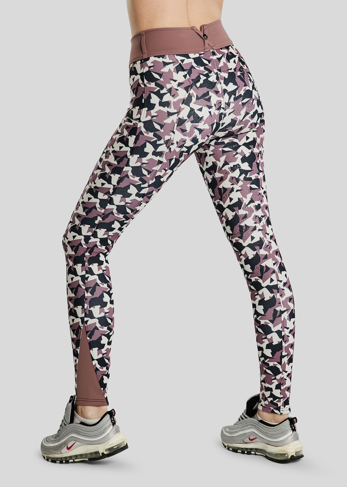 MoCami Allover Printed Hybrid Pull On - Fullgrip, Dusty Rose 