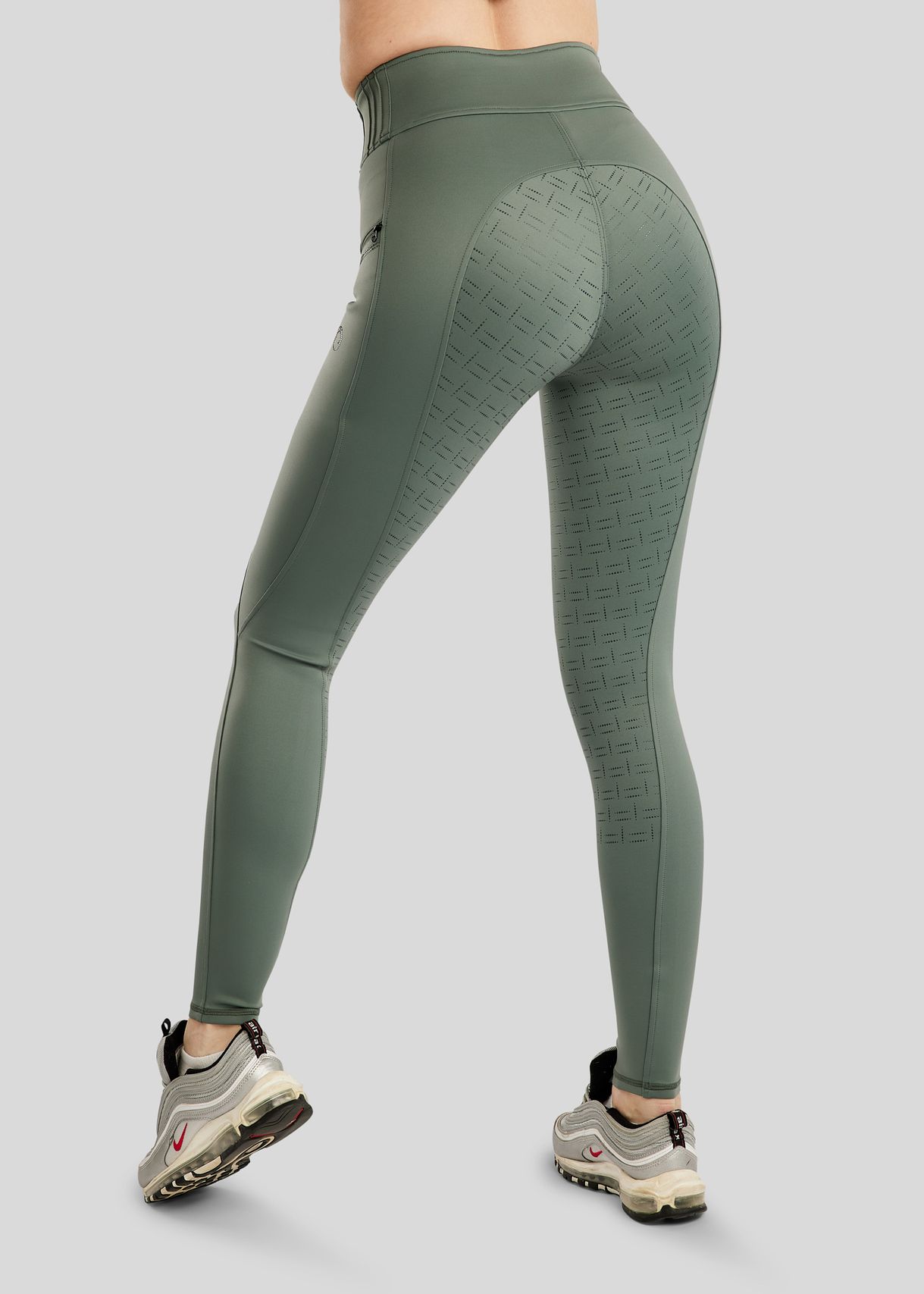 MoPearl Pull On w. Pintucks - Fullgrip, Jade